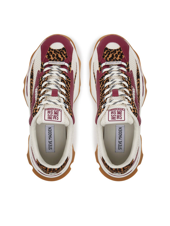 Sneakersy Steve Madden Zoomz-L SM11003503 Bordó