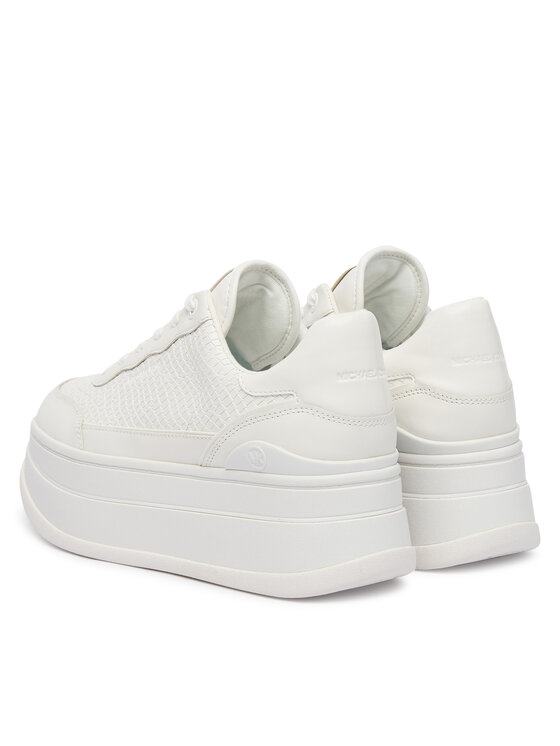 MICHAEL Michael Kors Снікерcи MICHAEL Michael Kors Hayes 43R4HYFS2E Білий