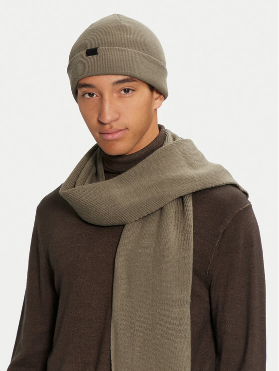 Jack & Jones Набір Шарф і Шапка Jack & Jones 12163827 Зелений