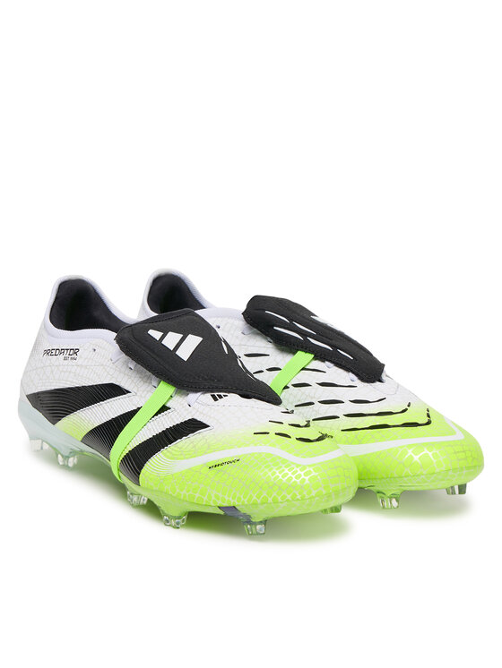adidas Ghete pentru fotbal adidas Predator Pro Fold-Over Tongue Firm Ground JS4071 Alb