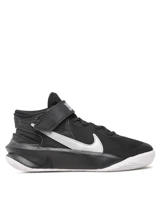 Nike Buty do koszykówki Nike Team Hustle D 10 Flyease (GS) DD7303 004 Czarny