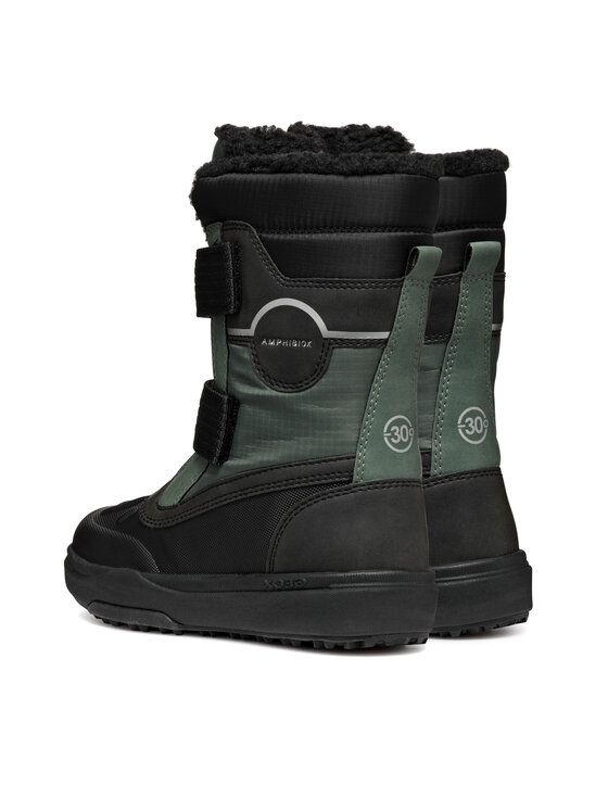 Geox Śniegowce Geox J Bunshee Pg Boy B A J46D8A 0MEFU C0450 M Zielony