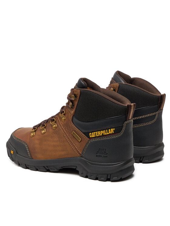 CAT Footwear Outdoorová obuv CAT Footwear Framework St S3 Wr Hro P722602 Hnedá