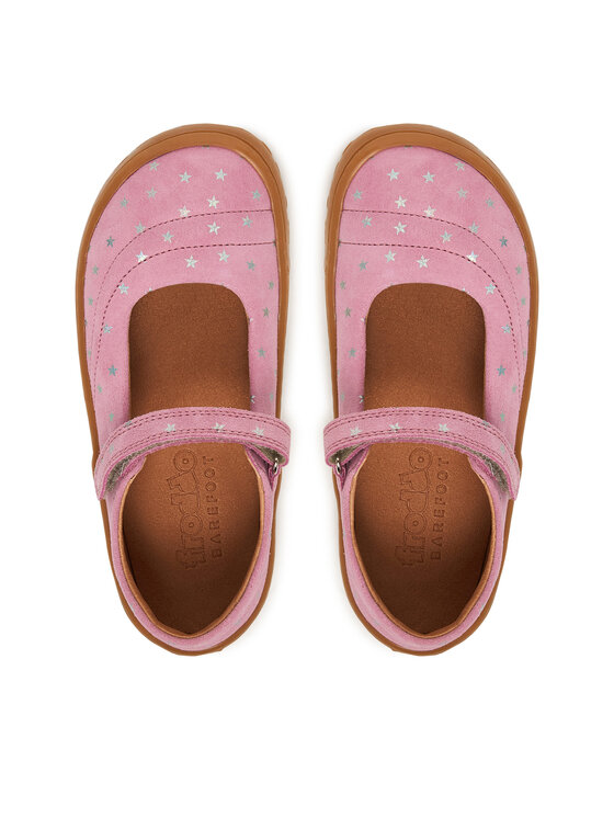Froddo Балетки Froddo Barefoot Mary J G3140195-4 D Рожевий