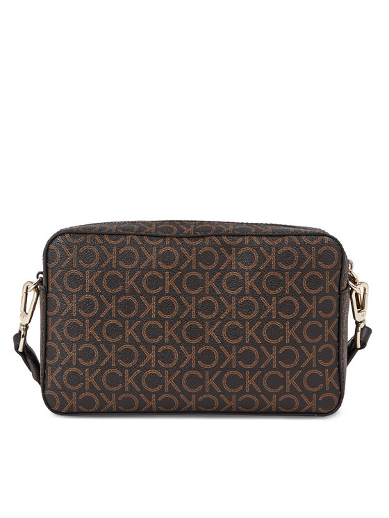 Calvin Klein Дамска чанта Calvin Klein Ck Must Camera Bag W/Pckt-Mono K60K611284 Кафяв