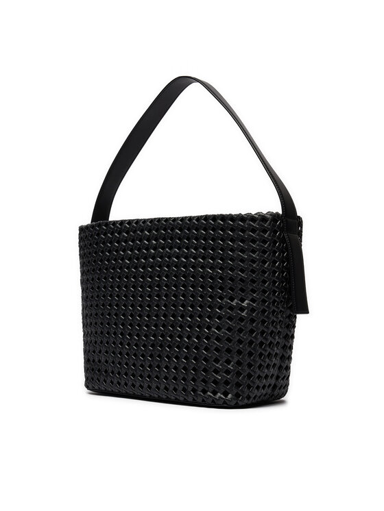 Calvin Klein Τσάντα Calvin Klein Ck Braided Medium Shopper K60K612131 Μαύρο