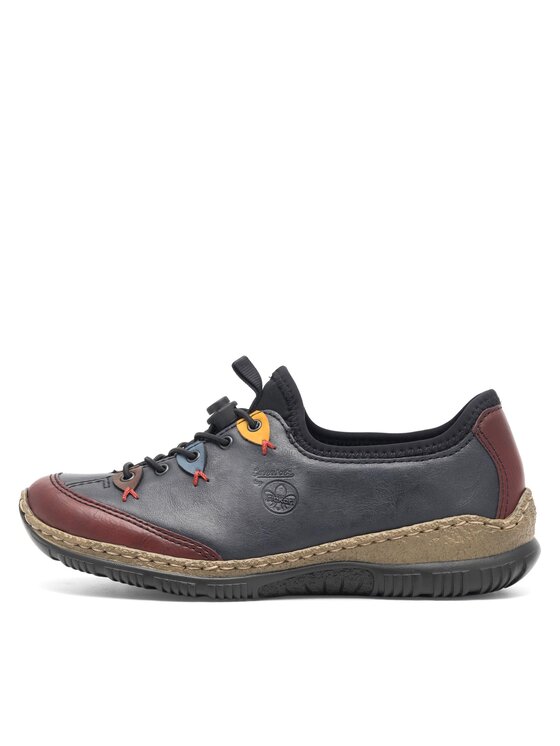 Rieker Pantofi Rieker N3271-35 Bleumarin