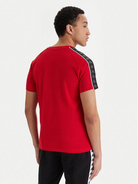 Kappa Kappa Camiseta Banda Coen 303UV10 Rojo Slim Fit