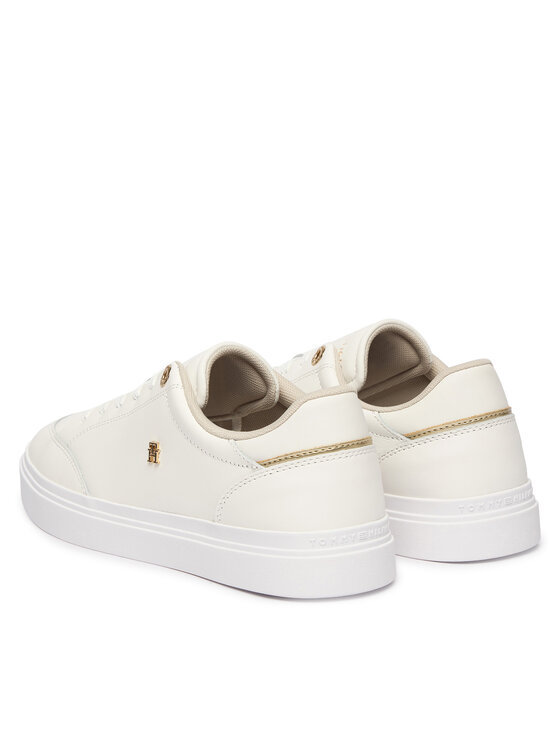 Tommy Hilfiger Zapatillas Tommy Hilfiger Th Chic Cupsole FW0FW09106 Écru