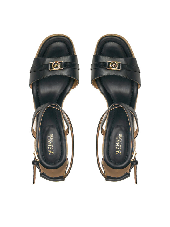 MICHAEL Michael Kors Espadrile MICHAEL Michael Kors Mandy Wedge 40R5MAMS2L Crna