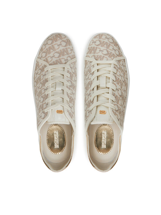 MICHAEL Michael Kors Снікерcи MICHAEL Michael Kors Jenny Lace Up 43T4JNFS1B Бежевий