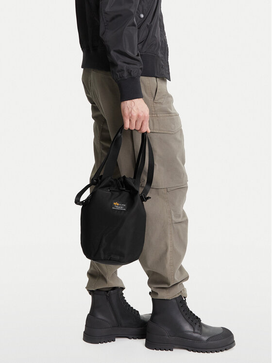 Alpha Industries Плоска сумка Alpha Industries 148944 Чорний