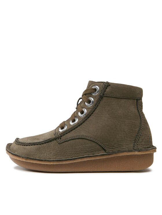 Clarks Черевики Clarks Funny Cedar 261738864 Хакі