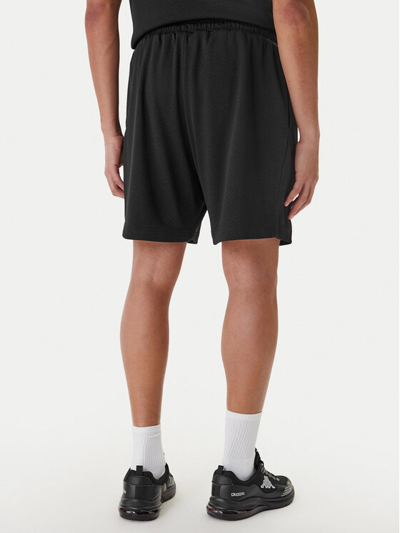 Kappa Kappa Sportske kratke hlače Authentic Sumit 342286W Crna Regular Fit