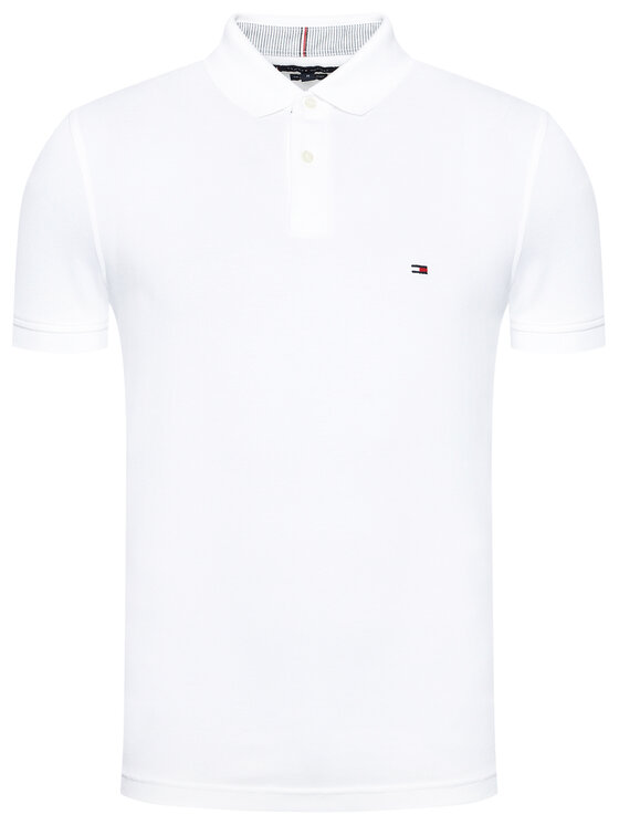 Tommy Hilfiger Tommy Hilfiger Polo 1985 MW0MW17770 Blanco Regular Fit