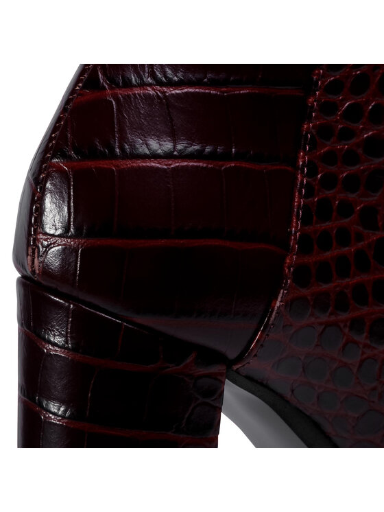 Pollini Чоботи Pollini SA26128C1BTJ0212 Бордовий