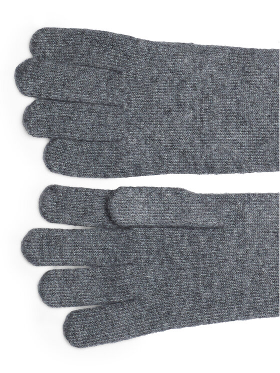 Tommy Hilfiger Dámské rukavice Tommy Hilfiger AW0AW16656 Šedá