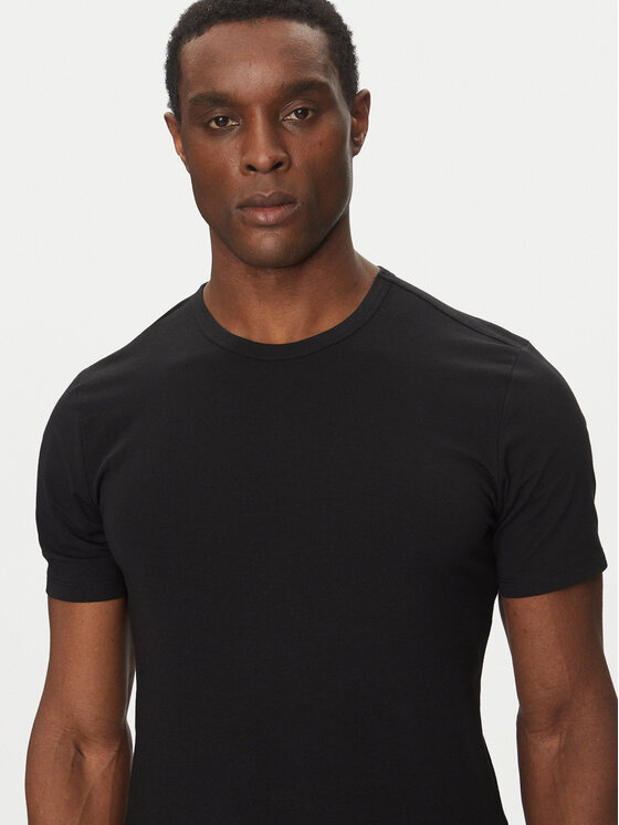 Calvin Klein Underwear Calvin Klein Underwear Set t-shirt majica﻿ LV00NB4185 Crna Regular Fit