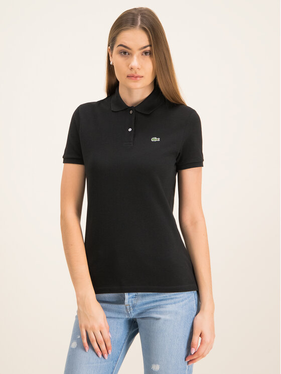 Lacoste Lacoste Поло PF7839 Чорний Classic Fit