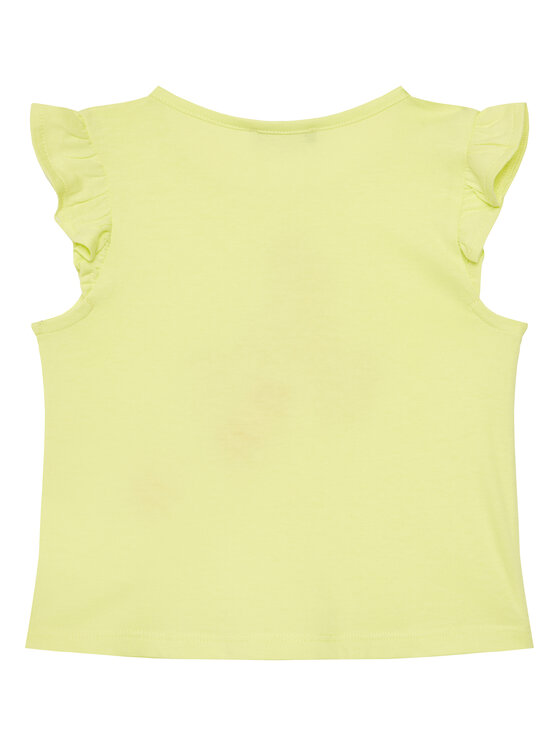 United Colors Of Benetton United Colors Of Benetton T-shirt 3I1XG10JK Žuta Regular Fit