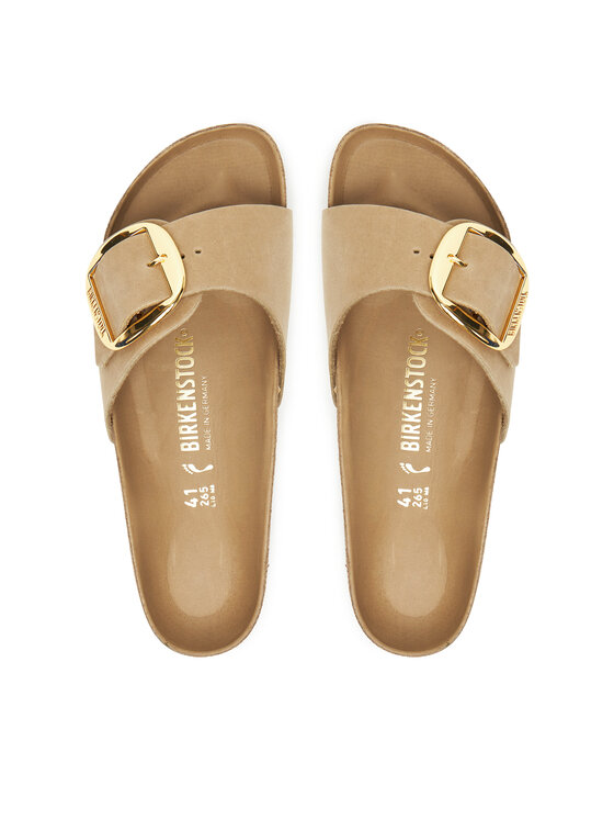 Birkenstock Шльопанці Birkenstock Madrid Big Buckle Hex 1030467 Коричневий