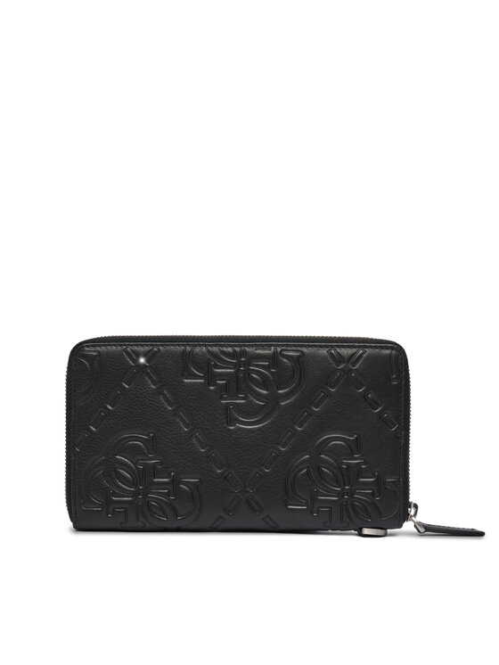 Guess Portfel Guess SMBOMG LEA77 Czarny
