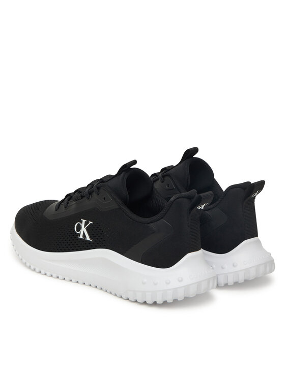 Calvin Klein Jeans Tenisice Calvin Klein Jeans Eva Runner Drawstring Mix Mg YW0YW01992 Crna