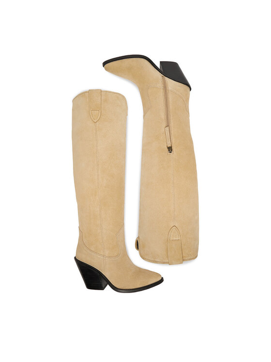 Badura Kovbojská obuv Badura EO-BRAYLE-01 Béžová