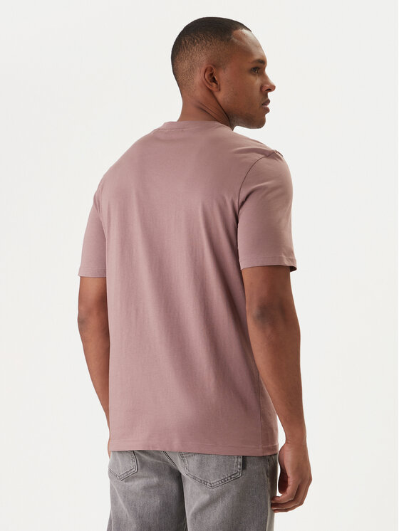 HUGO HUGO Футболка Dero222 50466158 Рожевий Regular Fit