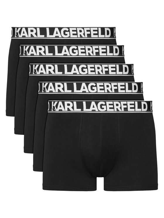 KARL LAGERFELD KARL LAGERFELD Conjunto de calzoncillos boxer B2M47002 Negro