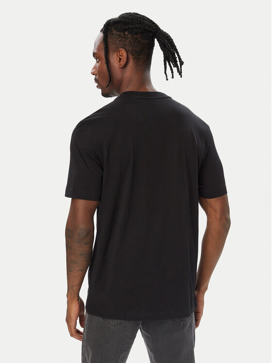 HUGO HUGO Camiseta Dikems 50568628 Negro Relaxed Fit