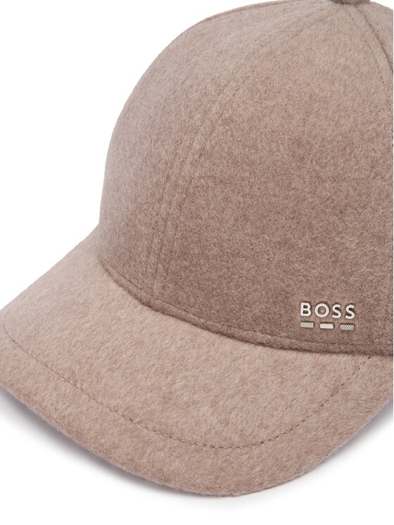 BOSS Kapa s šiltom BOSS Zed-Wo-Me 50571305 Rjava