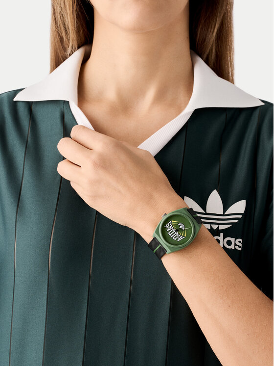 adidas Годинник adidas Project Two AOST25036 Зелений