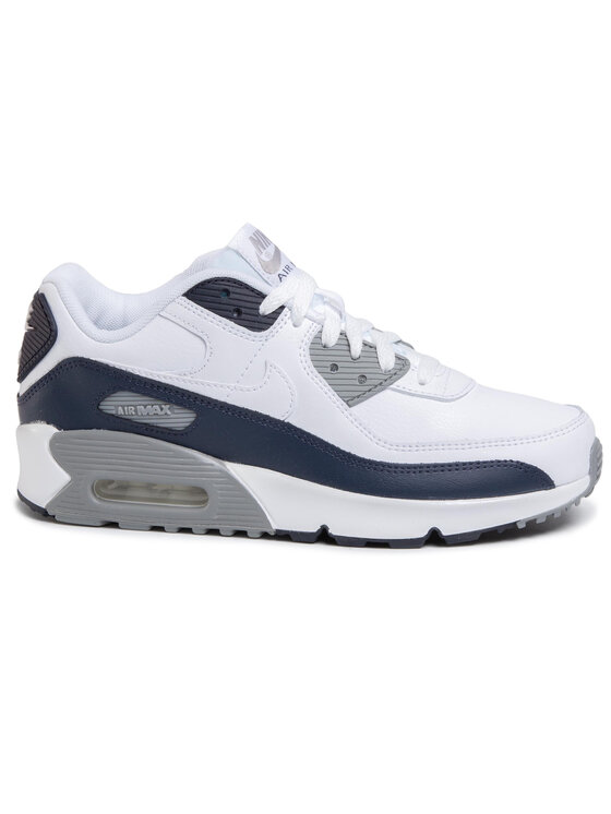Nike Sneakersy Nike Air Max 90 Ltr (GS) CD6864 105 Biały