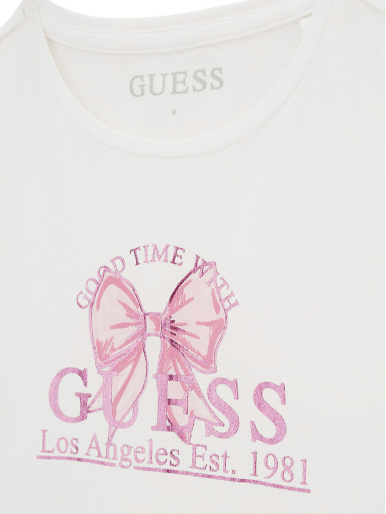 Guess Guess Camiseta J6GI28 K6YW4 Blanco Regular Fit