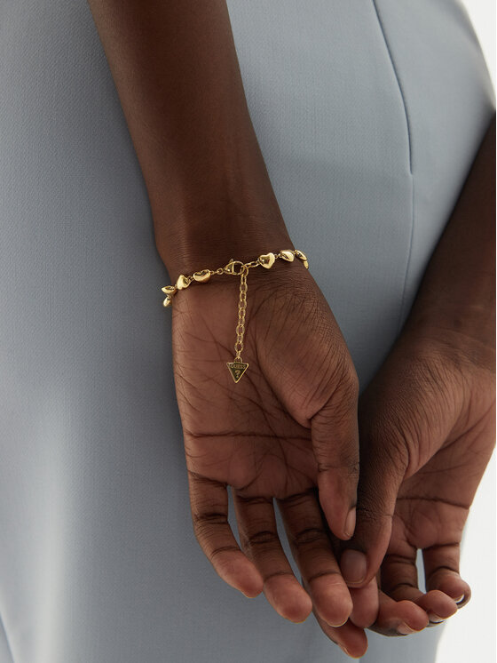 Guess Náramek Guess JUBB04 488JW Zlatá