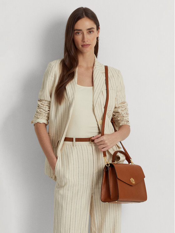 LAUREN RALPH LAUREN Kabelka Lauren Ralph Lauren 431915781001 Hnědá