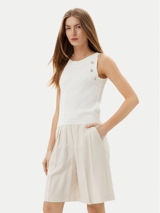 Artigli Artigli Топ ACMA001879 Кремовий Regular Fit