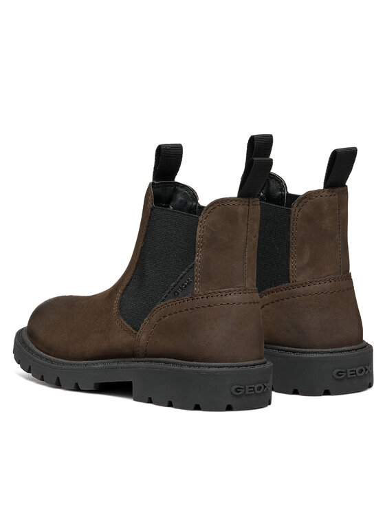 Geox Botines planos Geox J Shaylax Boy J16FAA 00045 C0582 D Marrón