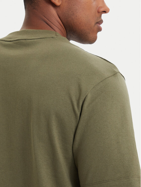 HUGO HUGO Camiseta Dapolino 50488330 Caqui Relaxed Fit