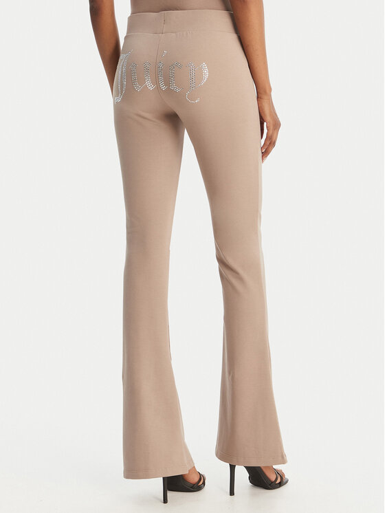 Juicy Couture Juicy Couture Παντελόνι φόρμας Christine JCWBJ126309 Μπεζ Flared Leg
