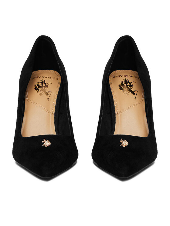 U.S. Polo Assn. Augstpapēžu kurpes U.S. Polo Assn. EO-JACLYN002W/GL1 Melns