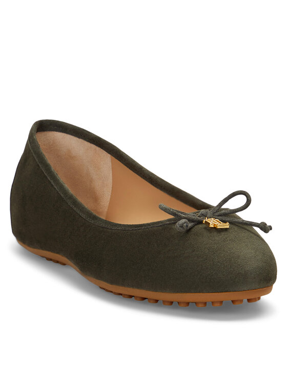 LAUREN RALPH LAUREN Balerina LAUREN RALPH LAUREN 802951376003 Zöld