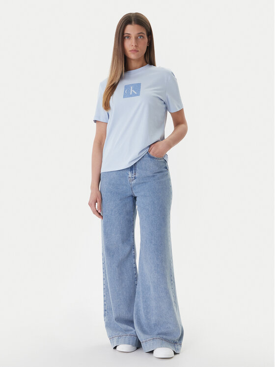 Calvin Klein Jeans Calvin Klein Jeans Camiseta LV047F819G Azul Classic Fit