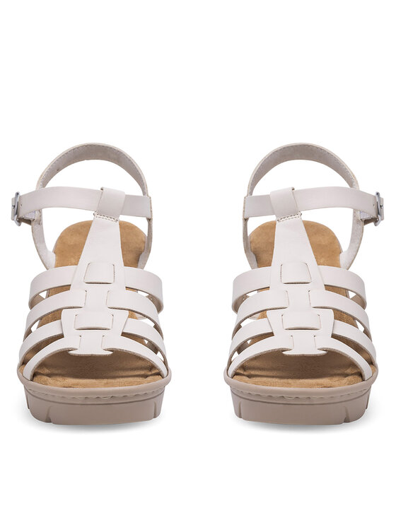 Rieker Sandály Rieker 67500-60 Écru
