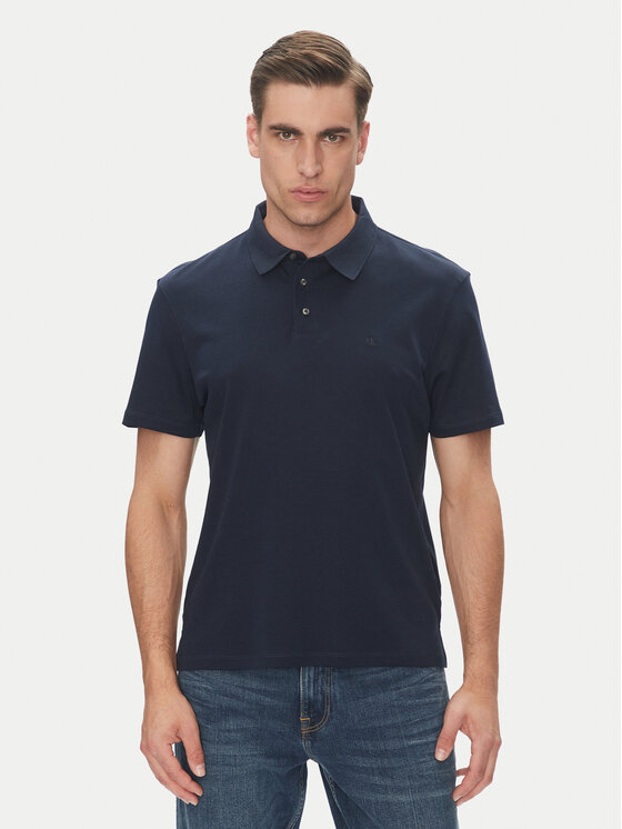 Calvin Klein Calvin Klein Polo Supima LV04LB276G Blu scuro Regular Fit