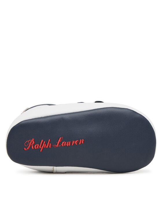 Polo Ralph Lauren Pantofiori pentru bebeluși Polo Ralph Lauren Heritage Court II Baby RL03389410 Bleumarin