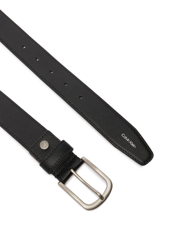 Calvin Klein Poklon set Calvin Klein Foil Emboss Cardholder + Belt LV04D0020G Crna