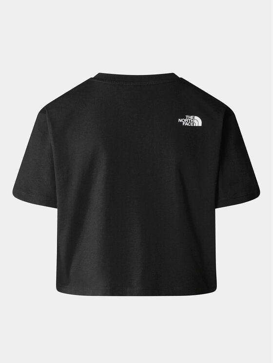 The North Face The North Face T-shirt NF0A87FJ Crna Regular Fit