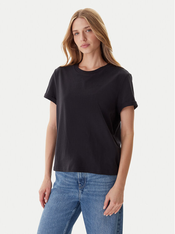 Mustang Mustang Camiseta Monroe 1016755 Negro Relaxed Fit